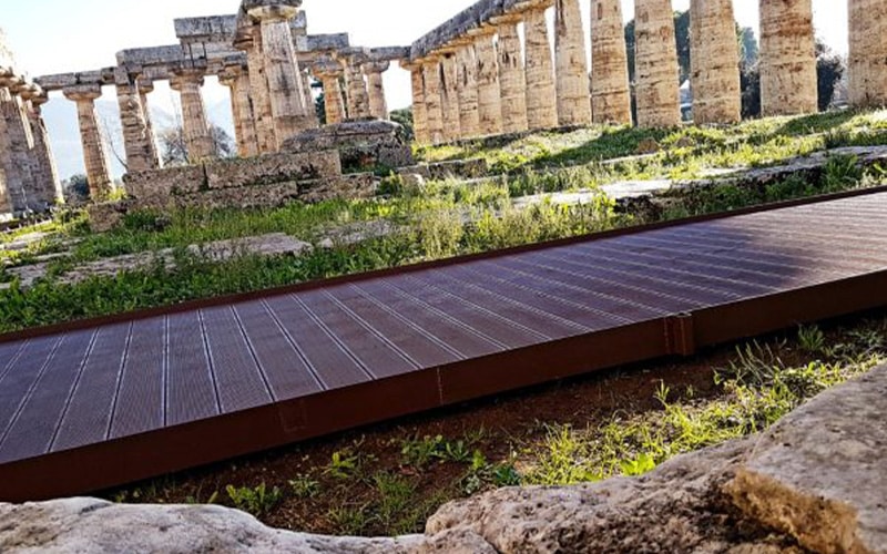 Il Parco archeologico di Paestum sceglie Tecnodeck