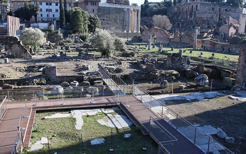 Il decking in WPC: la scelta efficiente per i siti archeologici